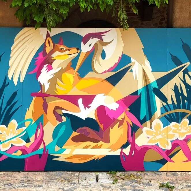 Fresque de Kat&Action