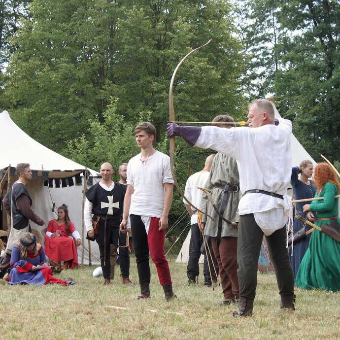 Le Combat des Compagnies - Tournoi d'archerie médiéval