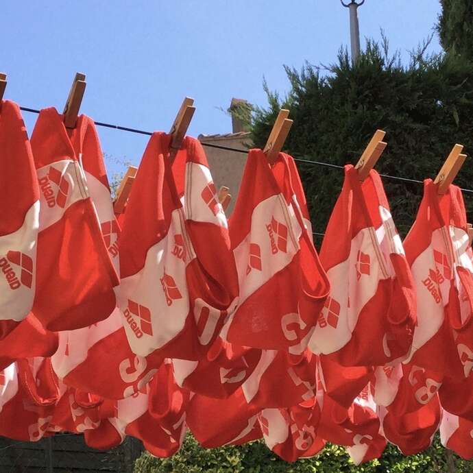 Retrait des bonnets de bain - 56ème Traversée de Pampelonne à la nage