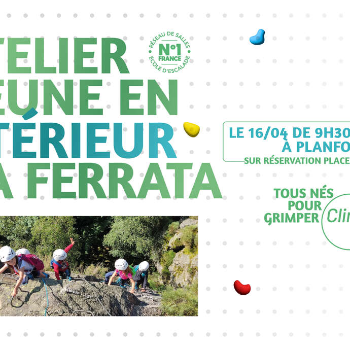 Sortie Via ferrata à Planfoy - Jeunes 9 à 15 ans