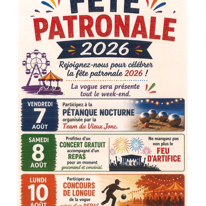 2026 Patronal Festival – Longue Competition