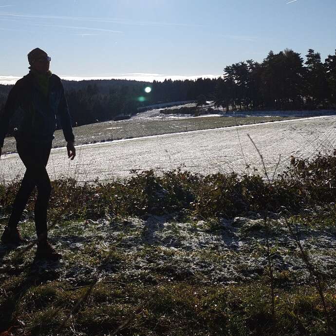 Marche afghane avec Valérie