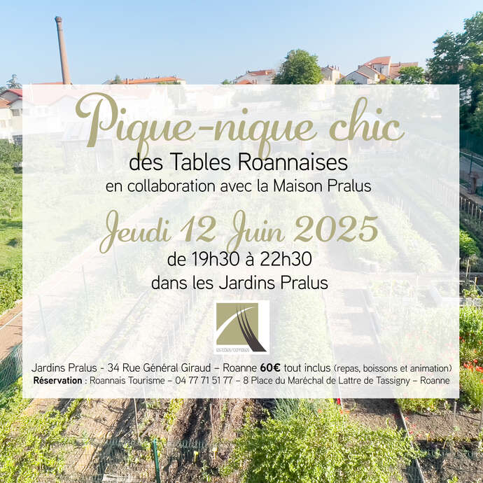 Pique-Nique chic des Tables Roannaises