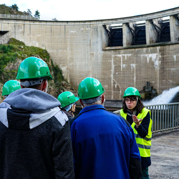 La centrale électrique de Grangent - Visite guidée