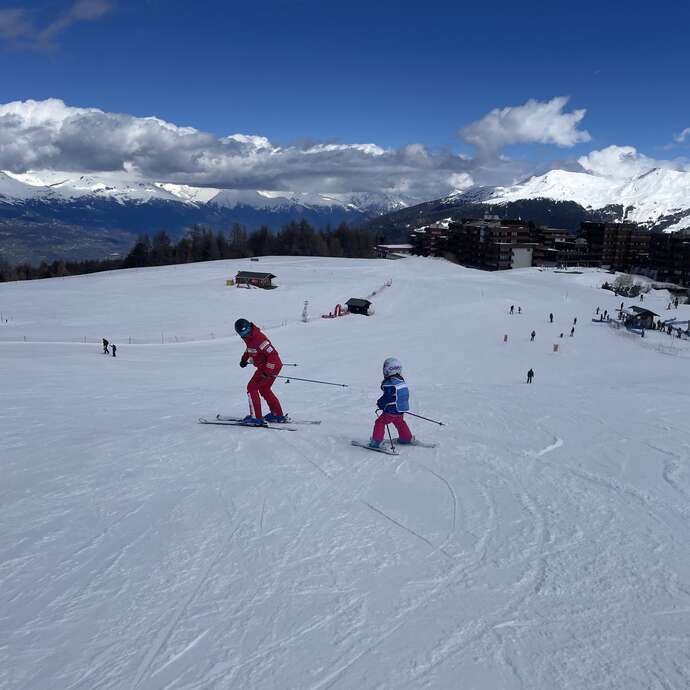 Gruppenunterricht Ski