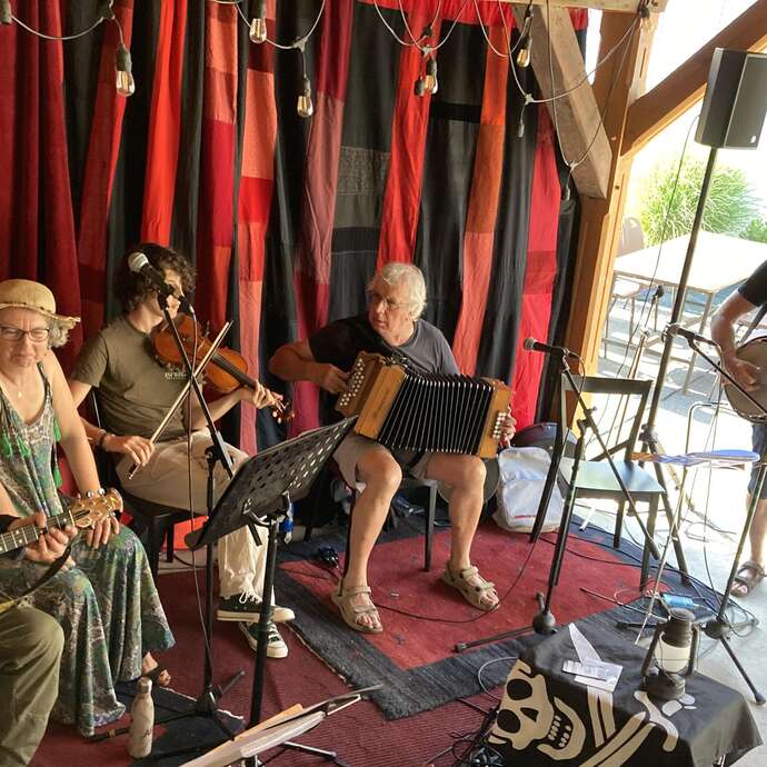 Concert guinguette folk
