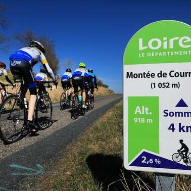 Parcours du col de Courreau