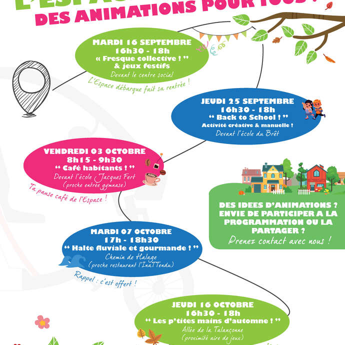Ateliers créatifs d'Automne Ateliers créatifs d'Automne