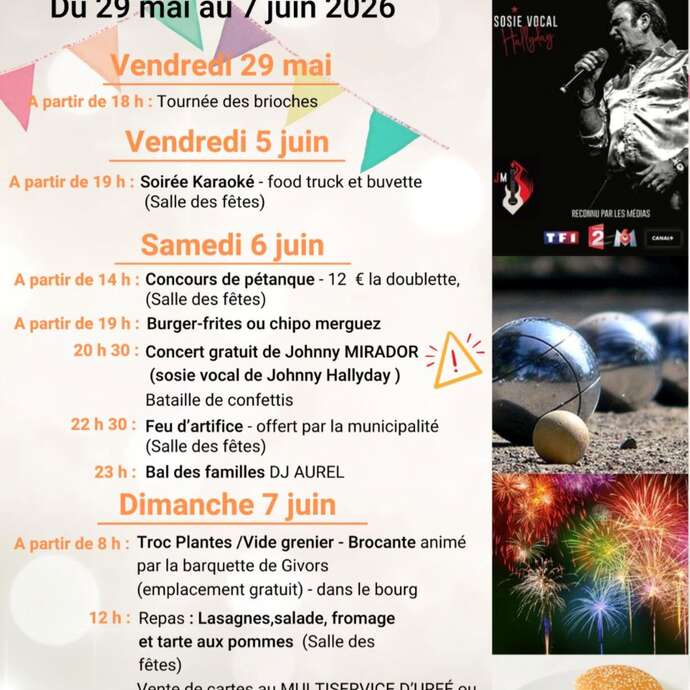 Fête patronale Champoly 2026
