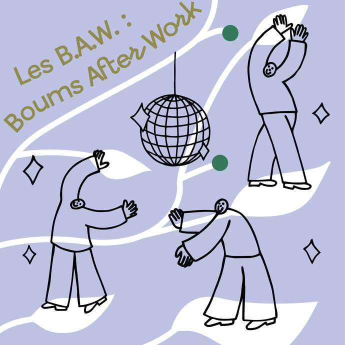 B.A.W Boum After Work avec DJ Pudding & Mille