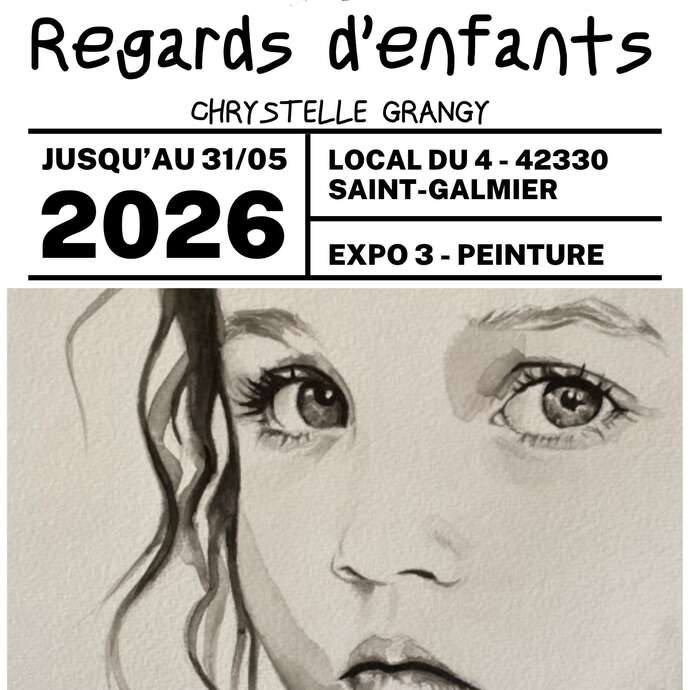 Exposition "Regards d'Enfants" de Chrystelle Grangy