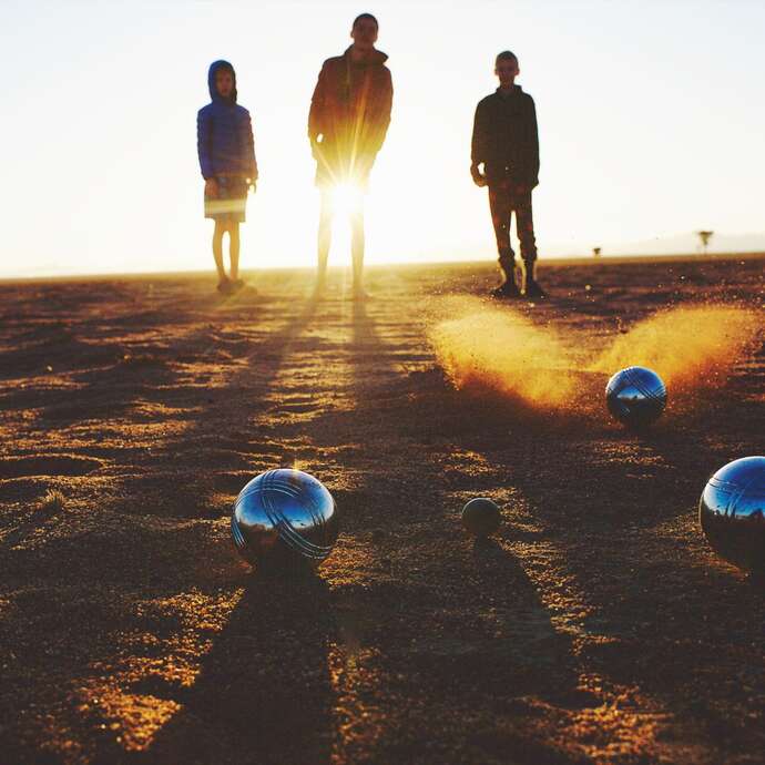Concours de pétanque