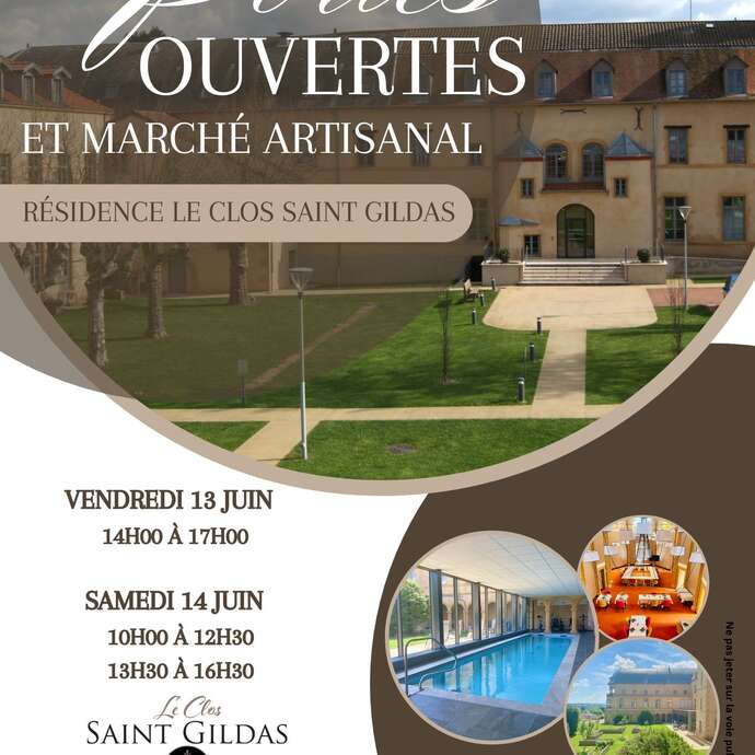 Portes ouvertes et marché artisanal au Clos Saint Gildas