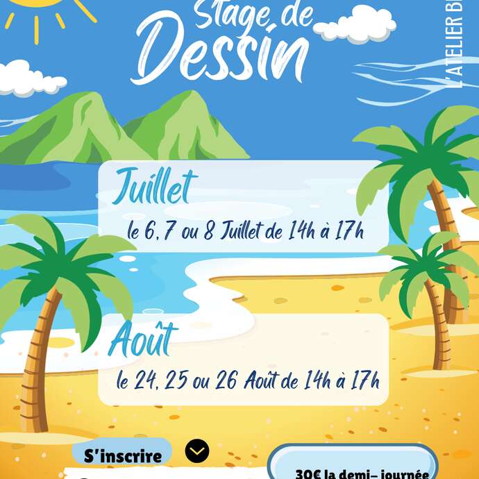 Stage de dessin et peinture