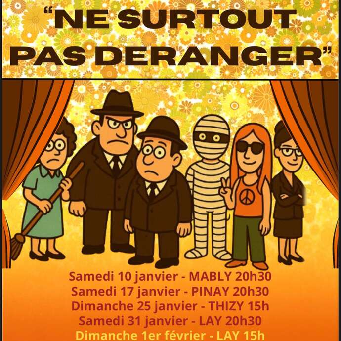 Soirée théâtre avec compagnie de l'imaginaire