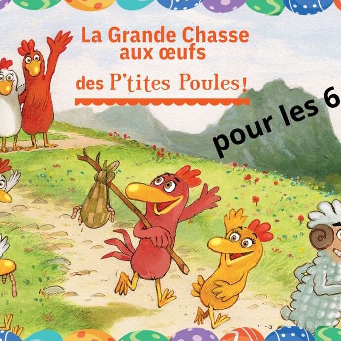 La Grande Chasse aux oeufs... des P'tites poules !