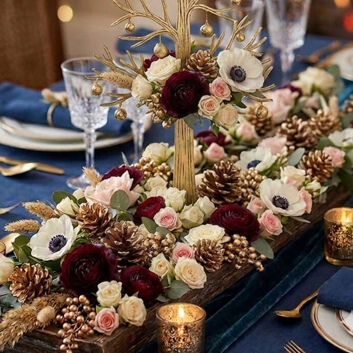 Atelier art floral ado/adulte - L'éclat des fêtes