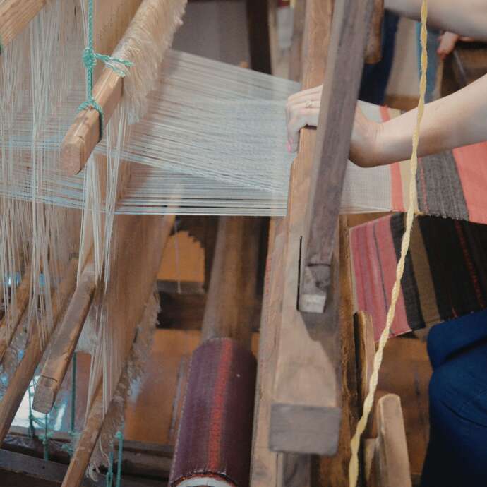 Démonstration et ateliers de tissage
