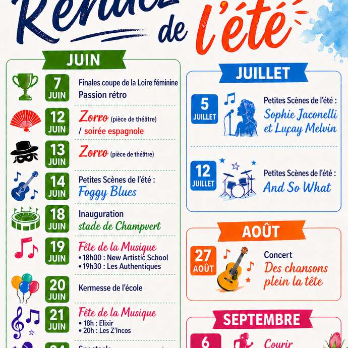 Petites scènes de l'été