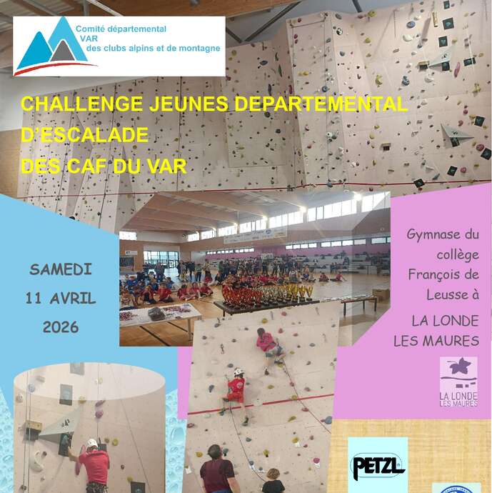 Challenge départemental d'escalade