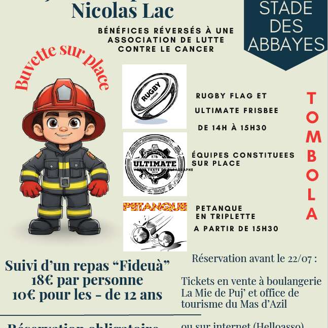 Journée sportive Nicolas Lac