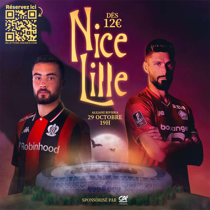Match OGC NICE / LILLE Match OGC NICE / LILLE