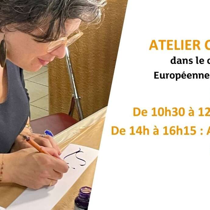 Atelier Calligraphie dans le cadre des Journées Européennes des Métiers d'Art