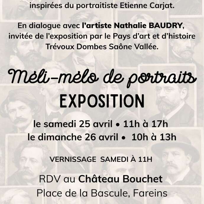 Exposition « Méli-mélo de portraits »