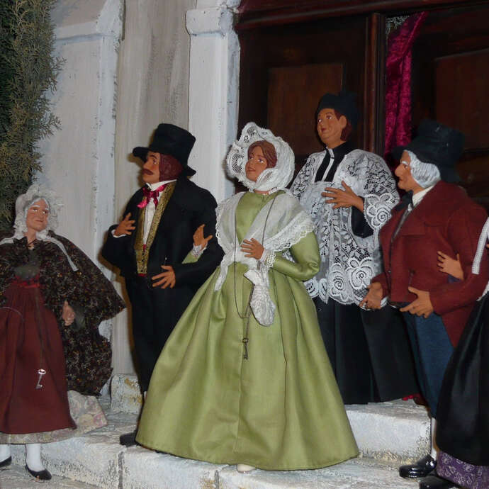 Visite libre du musée du santon Maryse Di Landro