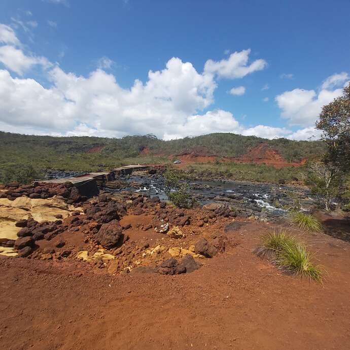 Water Hole of the Old Bridge - Pernod Creek