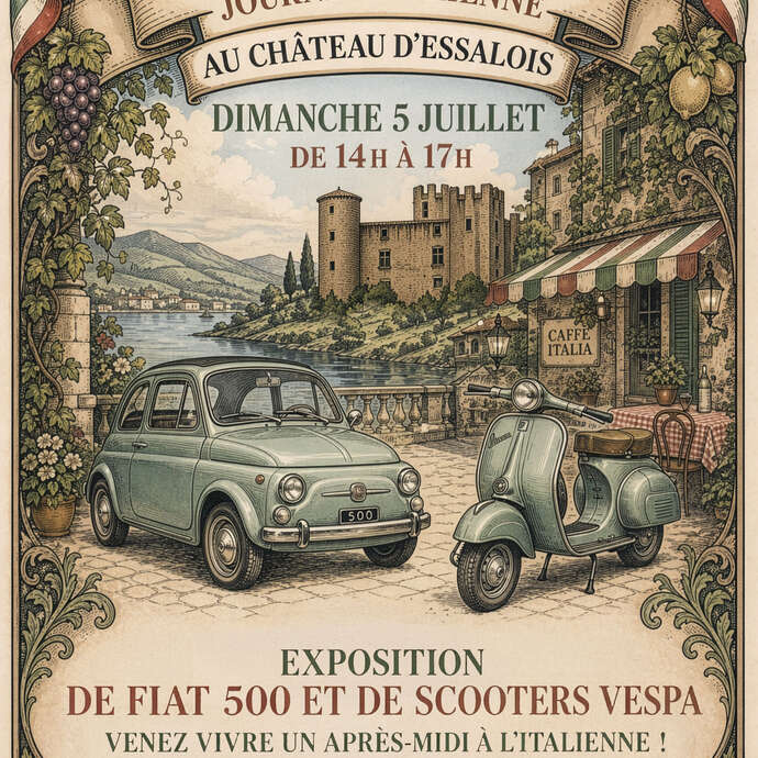 Dolce vita - Journée italienne au Château d'Essalois