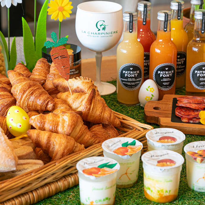 Brunch de pâques à la Charpinière