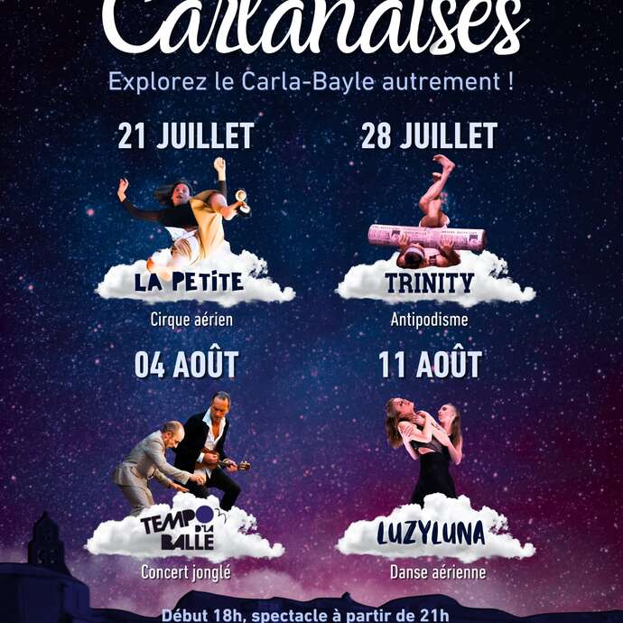 Les Nuits Carlanaises - cirque aérien poétique.