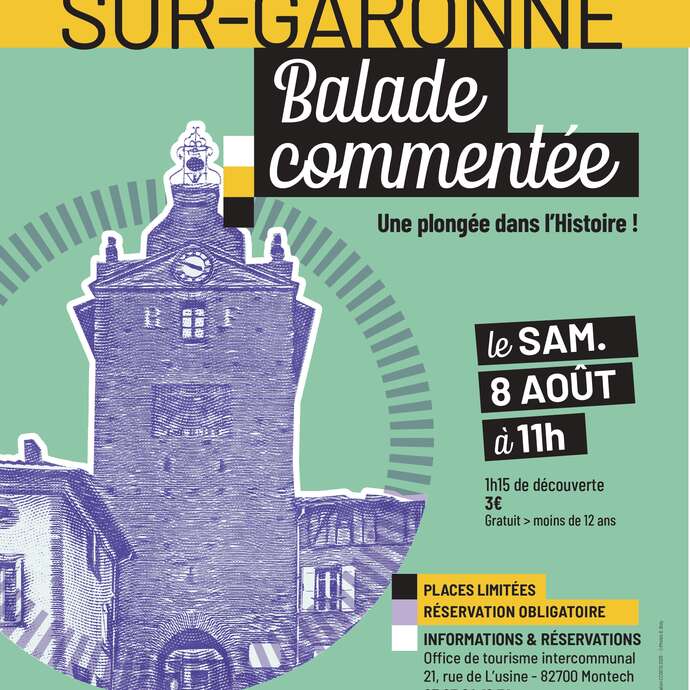 Balade commentée "Histoire et Patrimoine de Verdun sur Garonne"