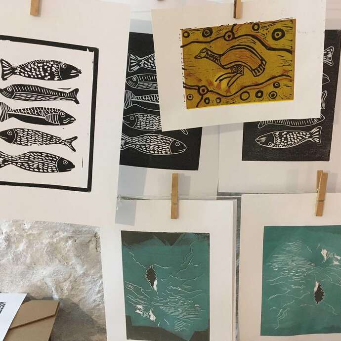 Atelier linogravure adultes