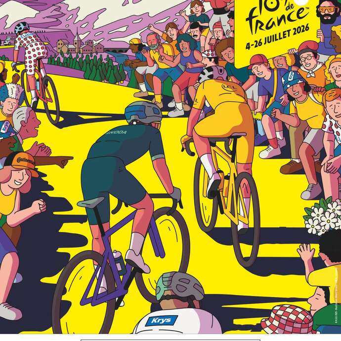 Le Tour de France - Orcières ville d'arrivée