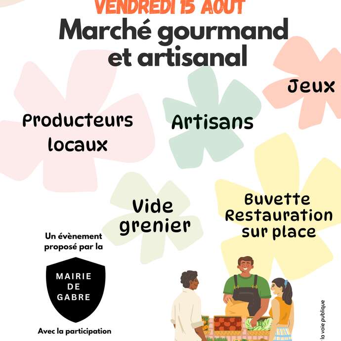 Marché gourmand et artisanal