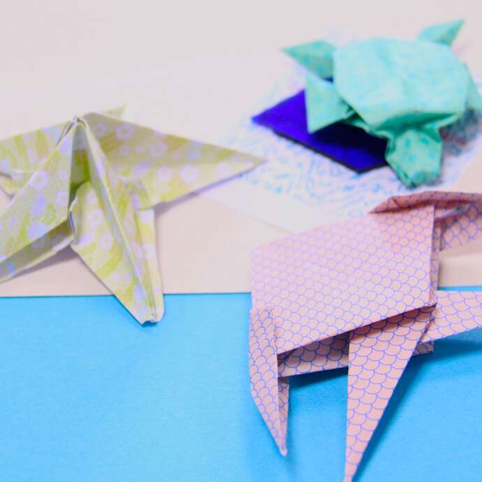 Origamis de la mer - atelier