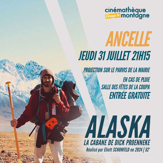 Ciné plein'air - Alaska, la cabane de Dick Proenneck
