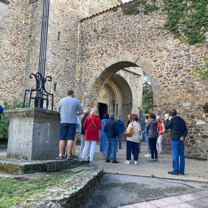 Visite du village de Saint-Médard-en-Forez