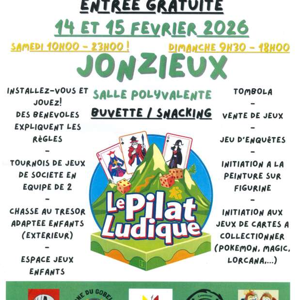 Mini-festival du jeux : Le Pilat Ludique