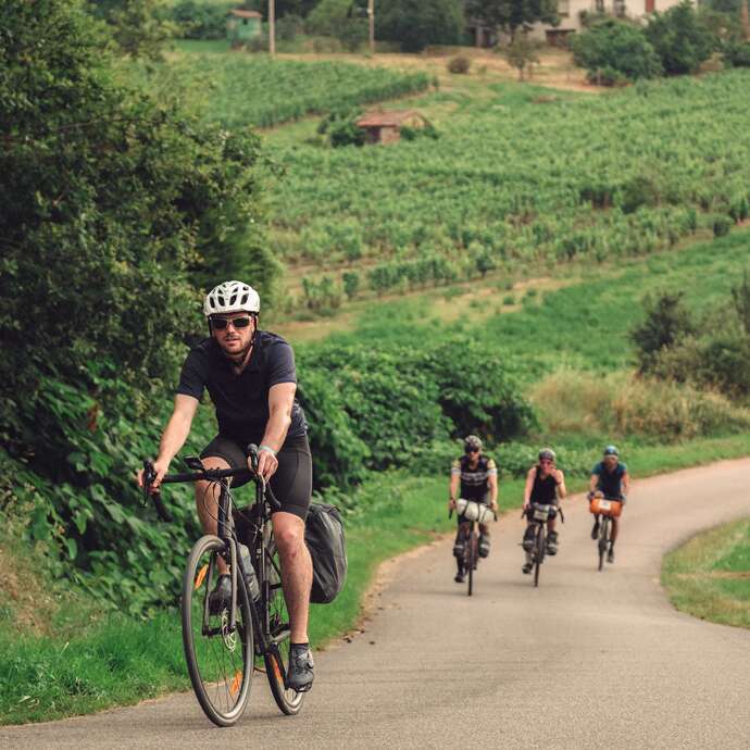 Itinéraire cyclo-sportif - Mad Jacques Entre Véloire et route des vins