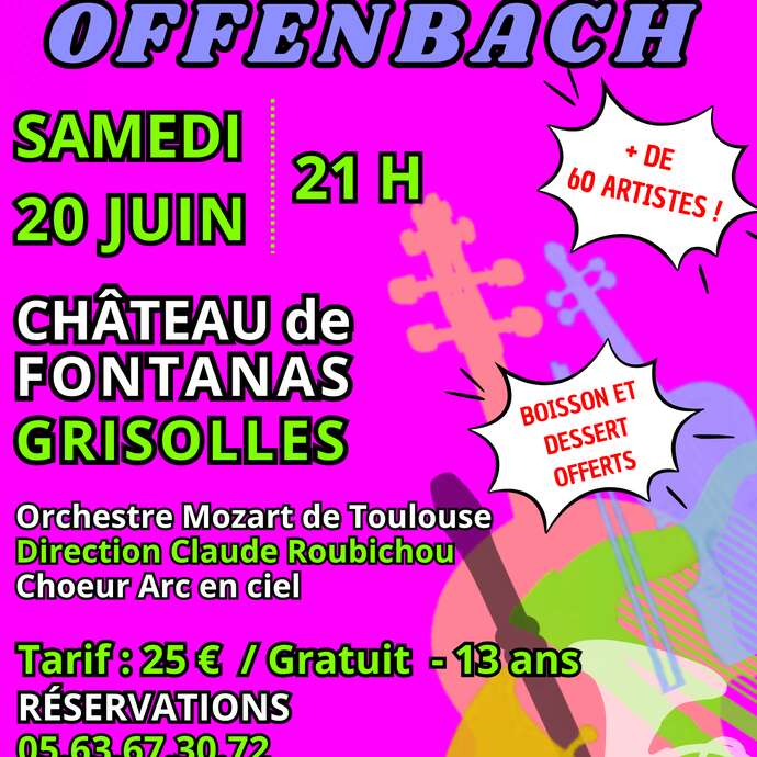 Concert Opéra comique OFFENBACH