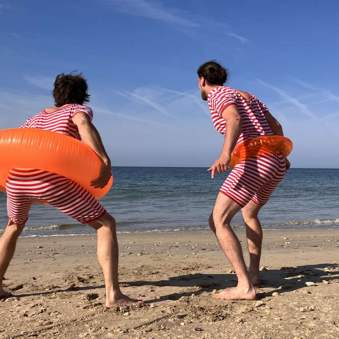 Waterplouf" show - Stranduitjes