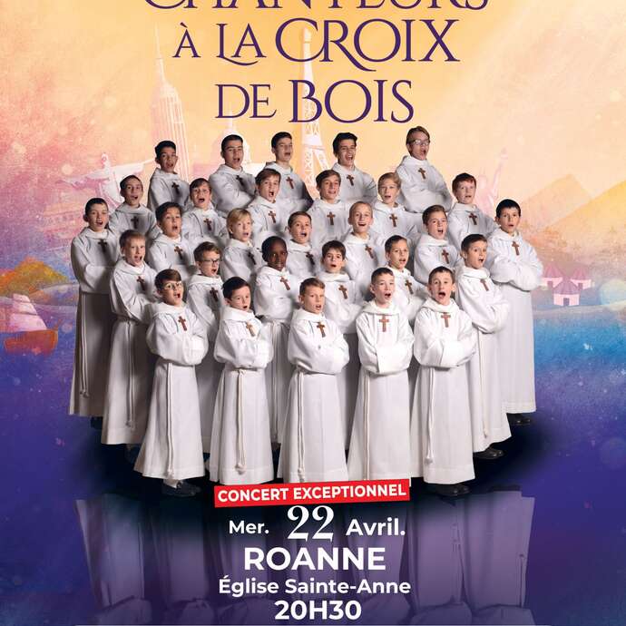 Concert des petits chanteurs à la croix de bois