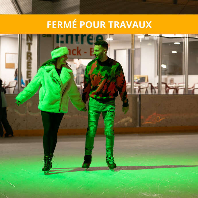 Ice rink at the Palais des Sports