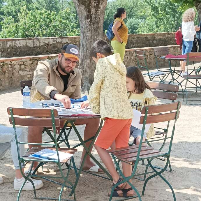 Visite en famille - Une histoire de jeux