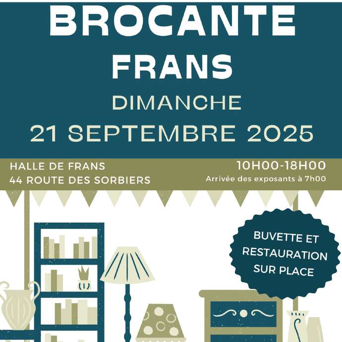 Brocante à Frans
