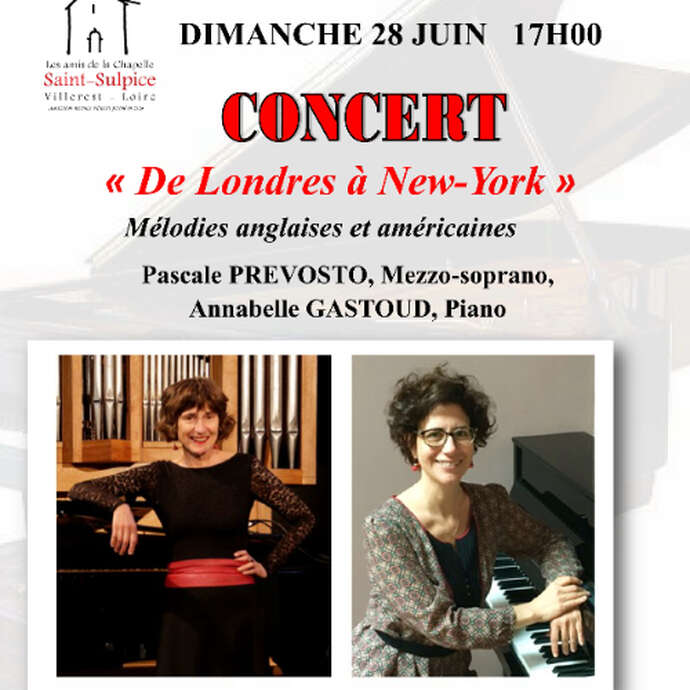 Concert - De Londres à New-York