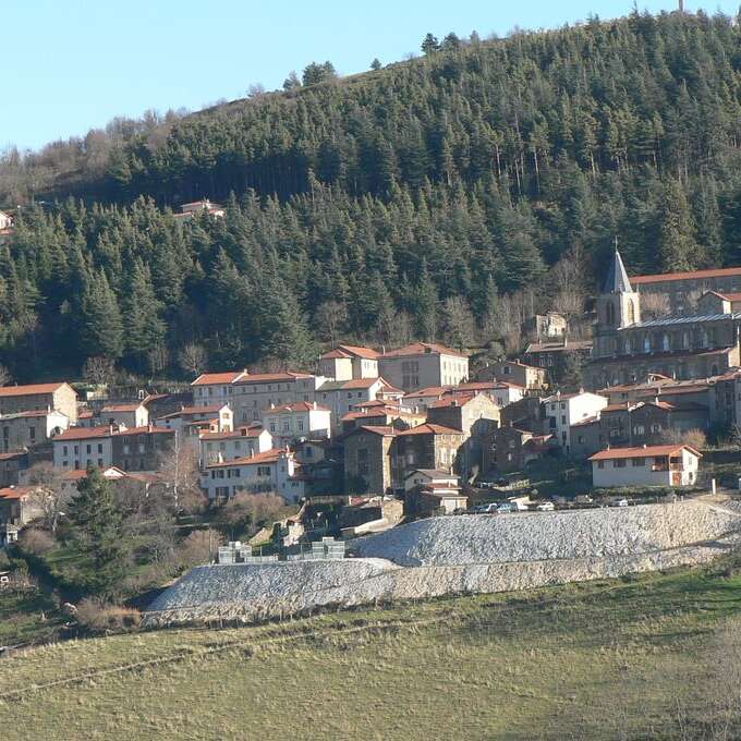 Village de la Valla-en-Gier, le Saut du Gier